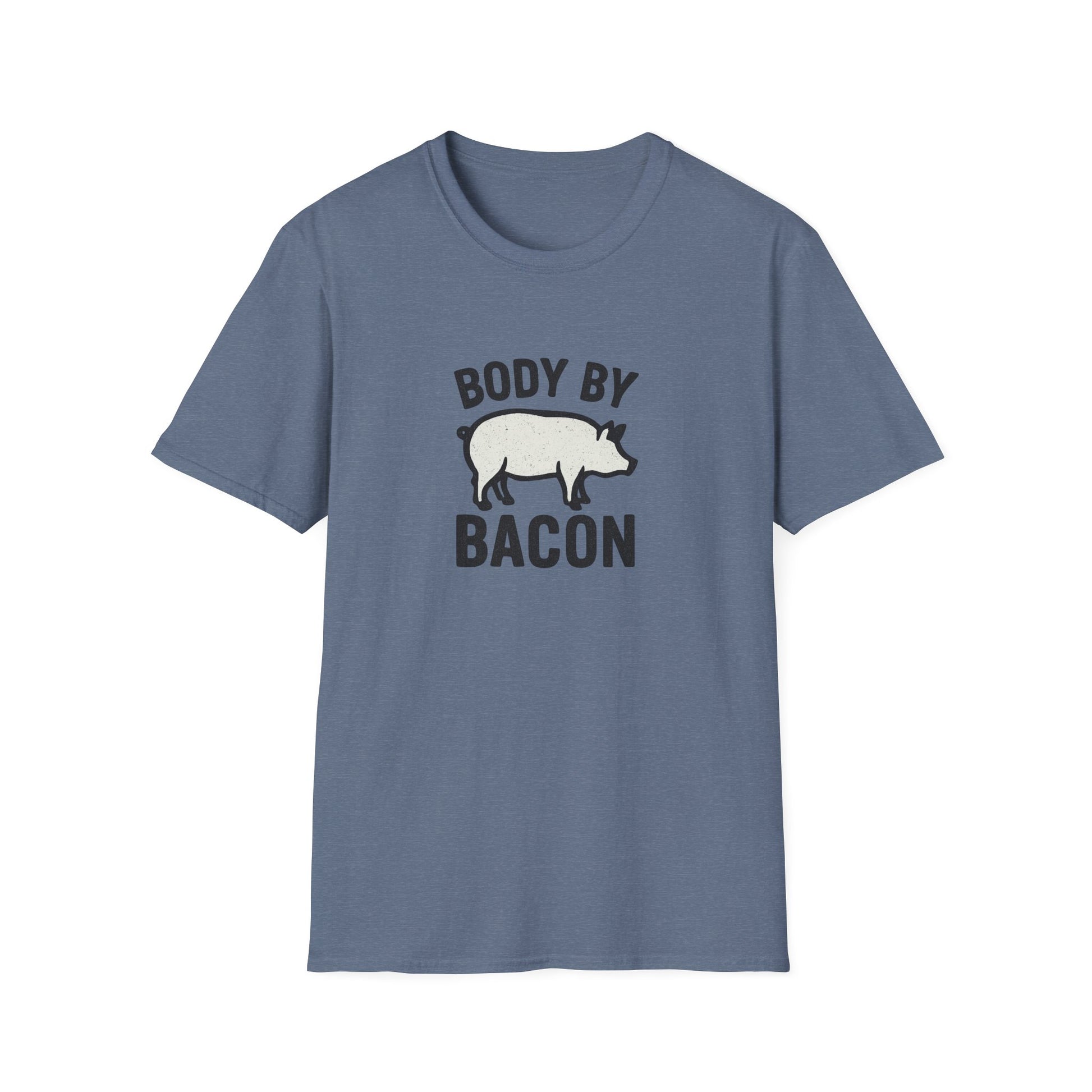 Body by Bacon Unisex T-Shirt, Casual Tee, Funny Gift, Foodie Apparel, Everyday Wear, Humor Shirt