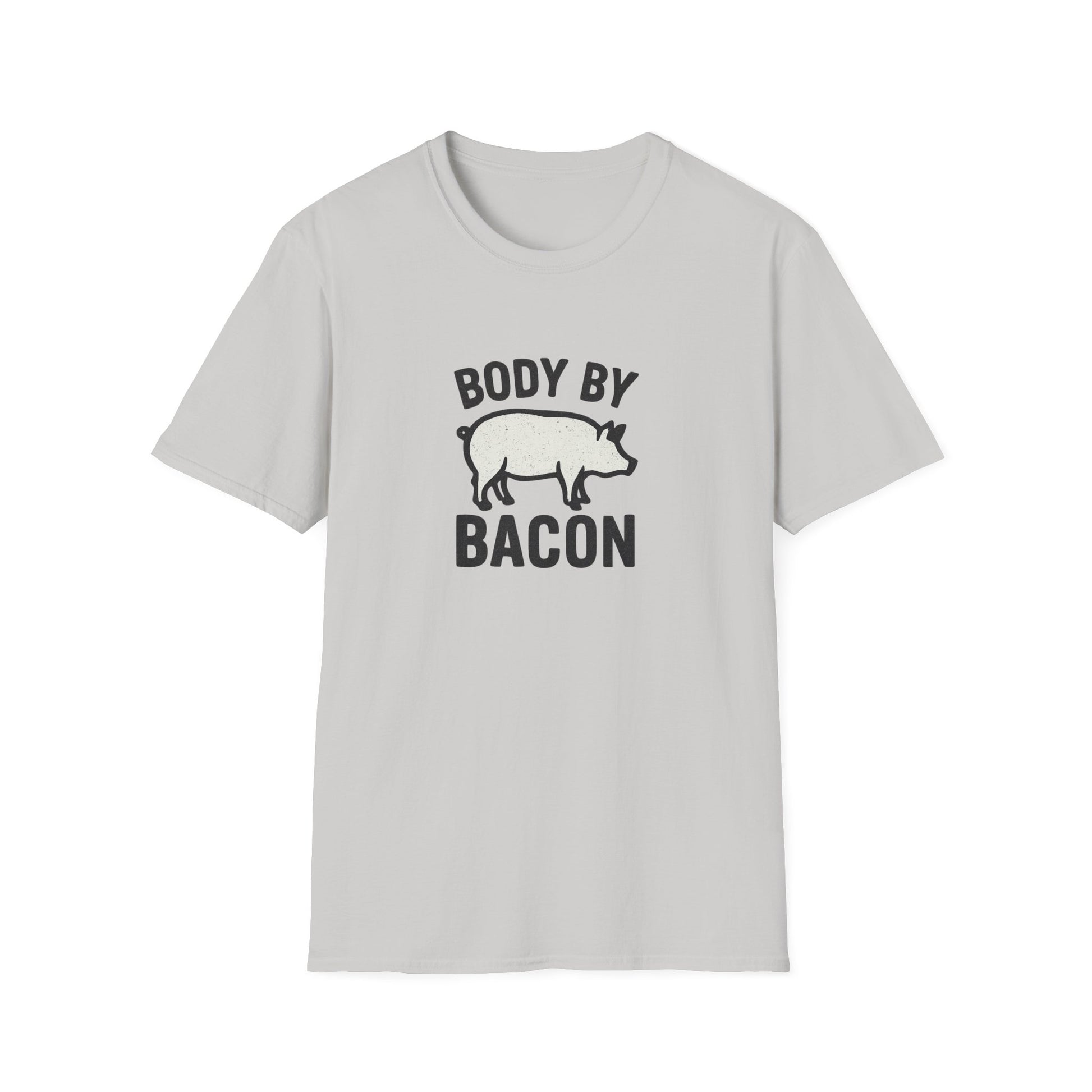 Body by Bacon Unisex T-Shirt, Casual Tee, Funny Gift, Foodie Apparel, Everyday Wear, Humor Shirt