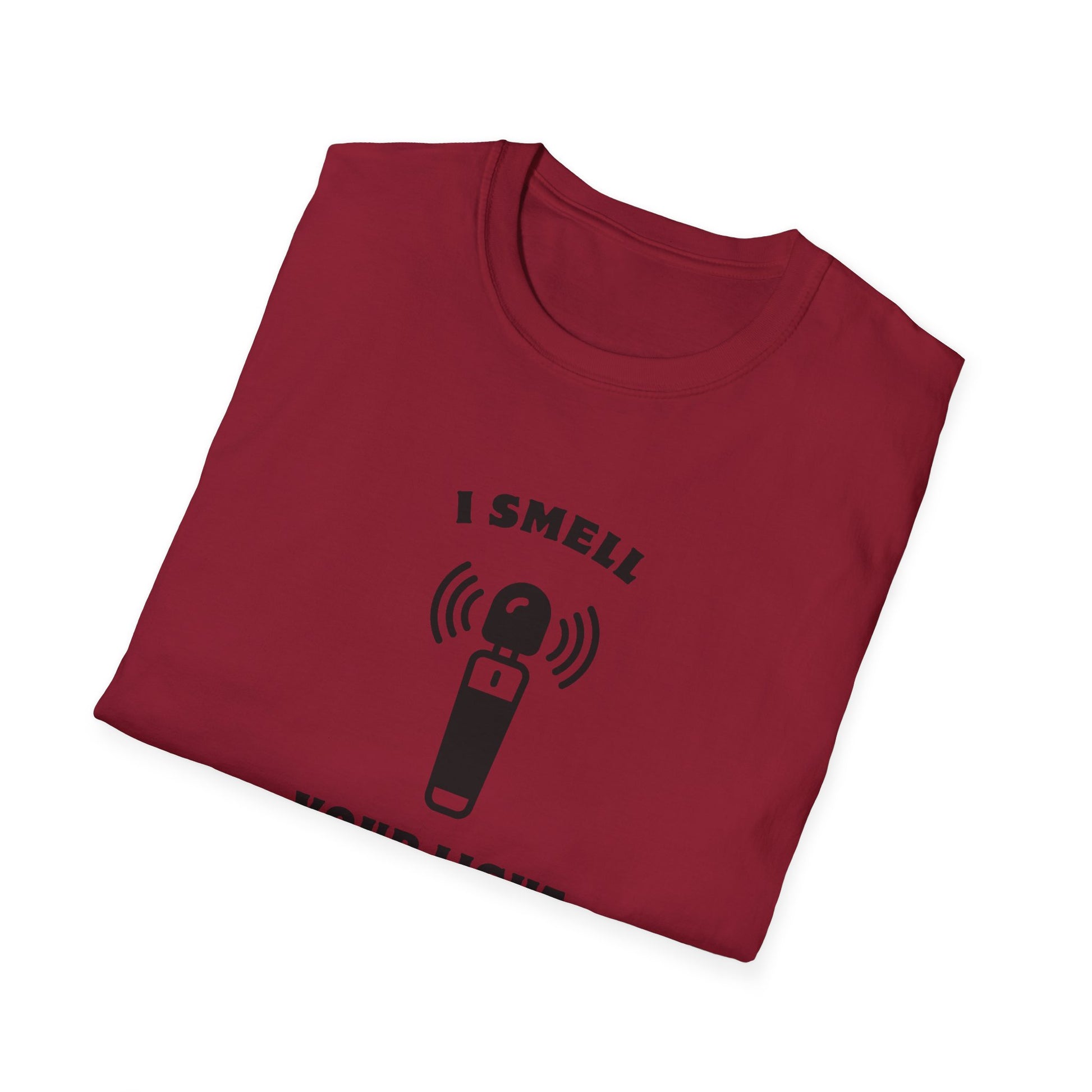 I Smell Your Light Saber Unisex T-Shirt | Fun Graphic Tee, Sci-Fi Humor Shirt, Gift for Star Wars Fans, Casual Wear, Joke Shirt