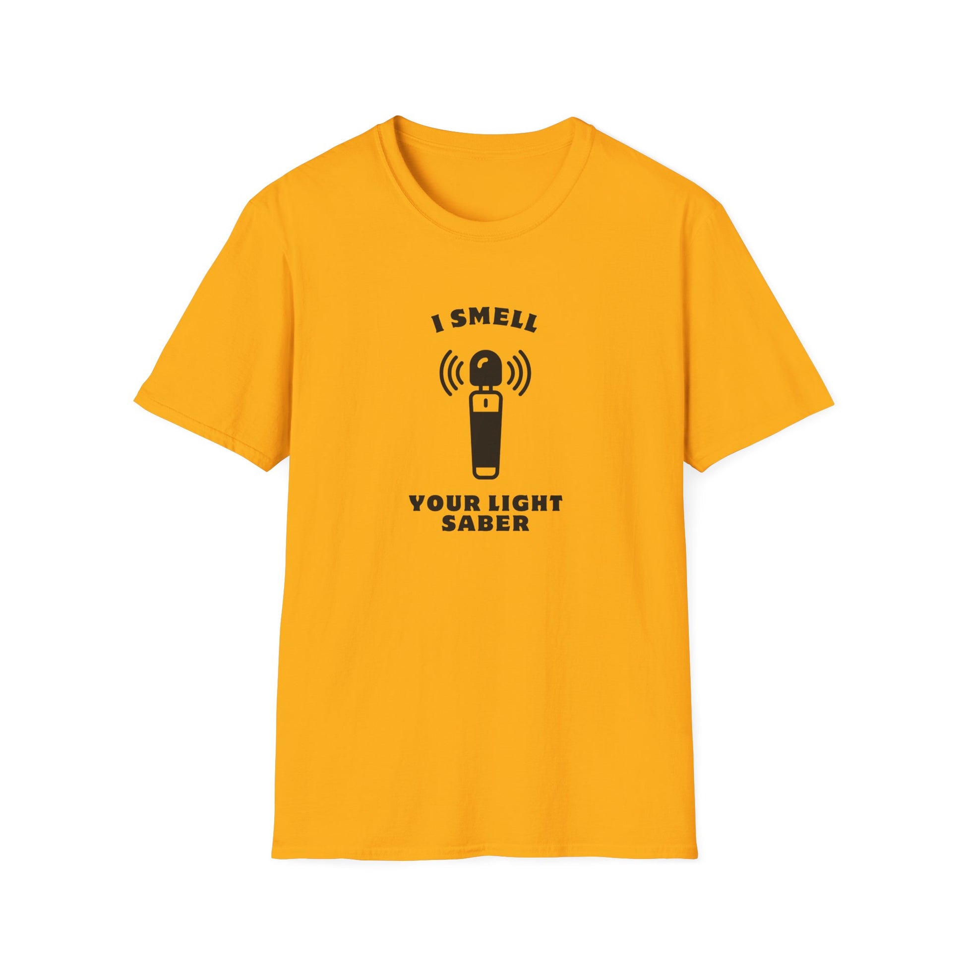 I Smell Your Light Saber Unisex T-Shirt | Fun Graphic Tee, Sci-Fi Humor Shirt, Gift for Star Wars Fans, Casual Wear, Joke Shirt