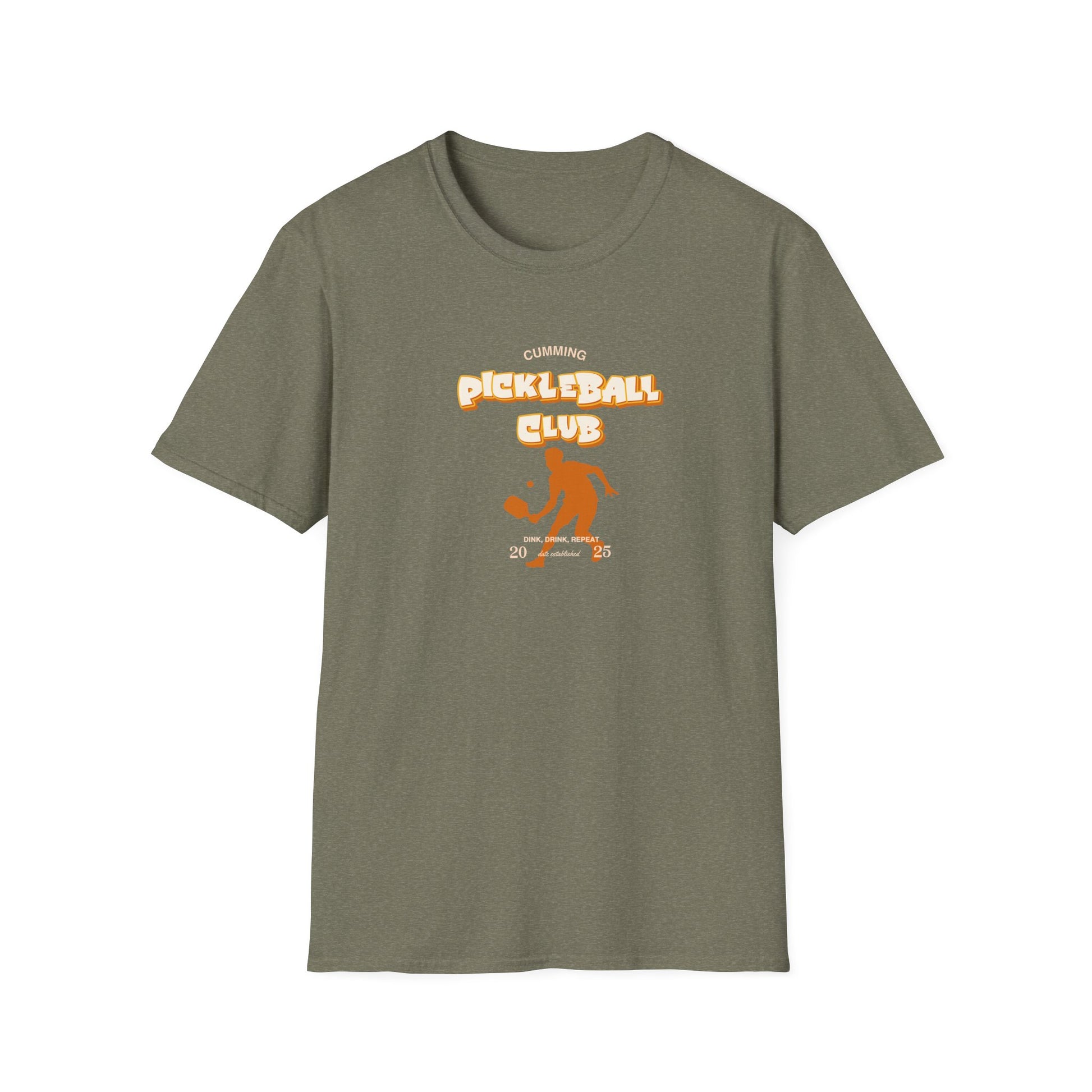 Pickleball Club Unisex Softstyle T-Shirt - Sporty & Fun Apparel for Pickleball Enthusiasts