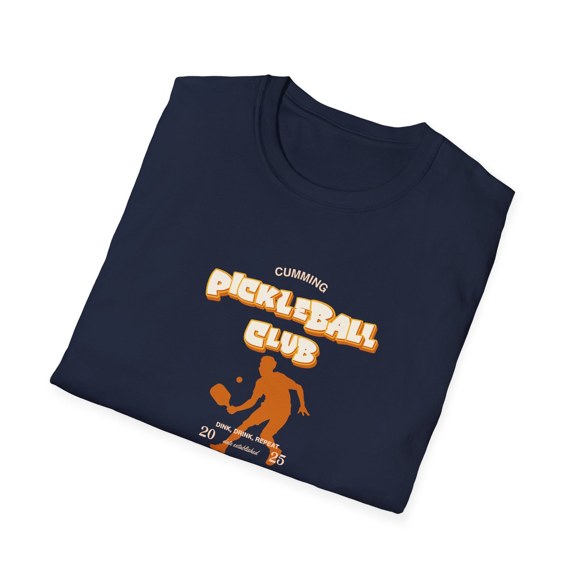 Pickleball Club Unisex Softstyle T-Shirt - Sporty & Fun Apparel for Pickleball Enthusiasts