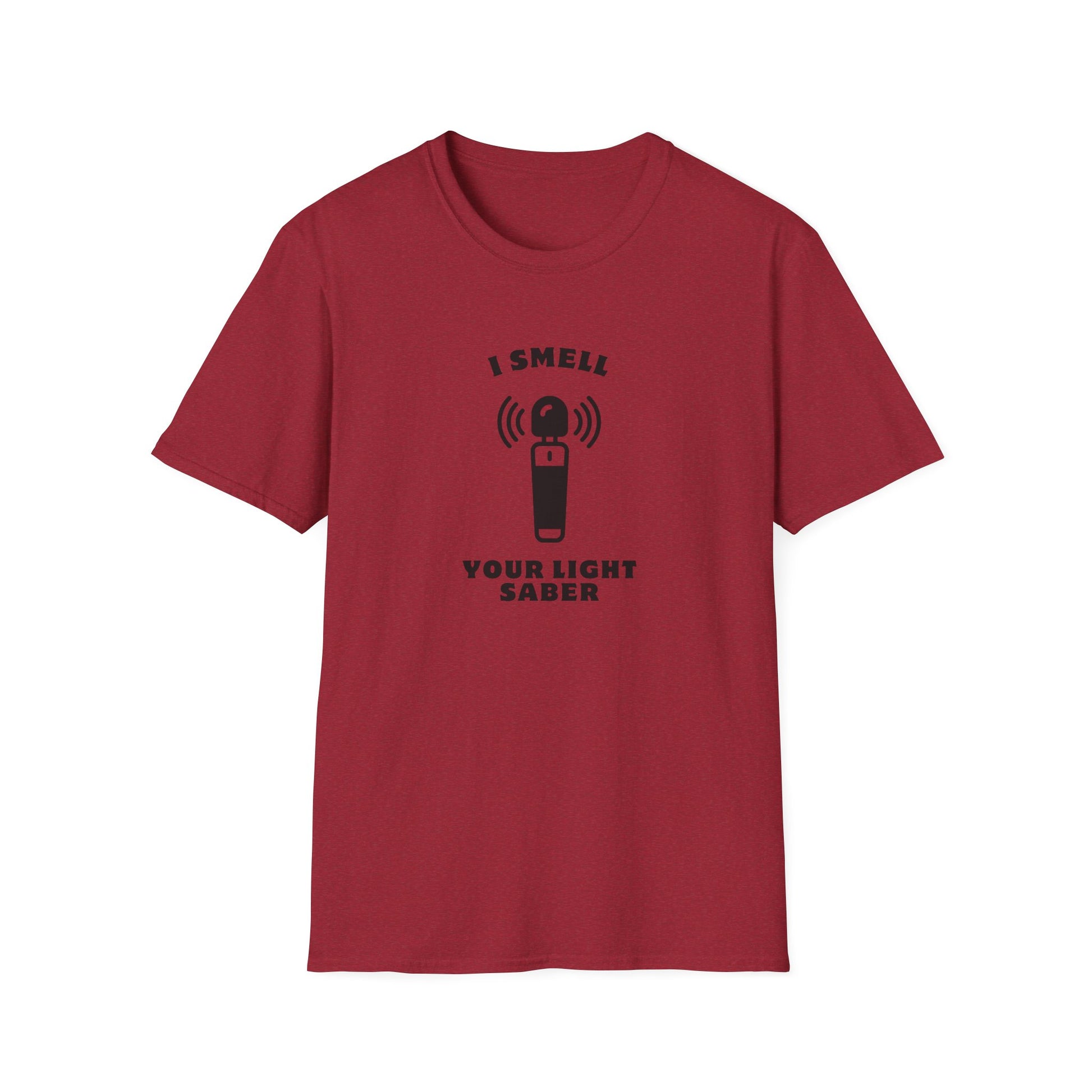 I Smell Your Light Saber Unisex T-Shirt | Fun Graphic Tee, Sci-Fi Humor Shirt, Gift for Star Wars Fans, Casual Wear, Joke Shirt