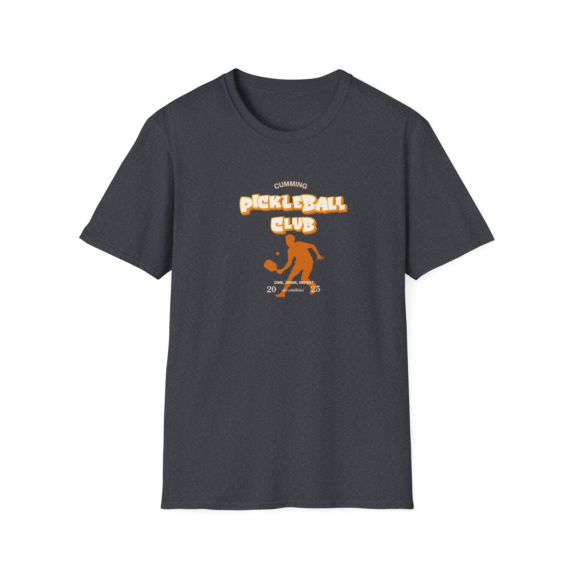 Pickleball Club Unisex Softstyle T-Shirt - Sporty & Fun Apparel for Pickleball Enthusiasts
