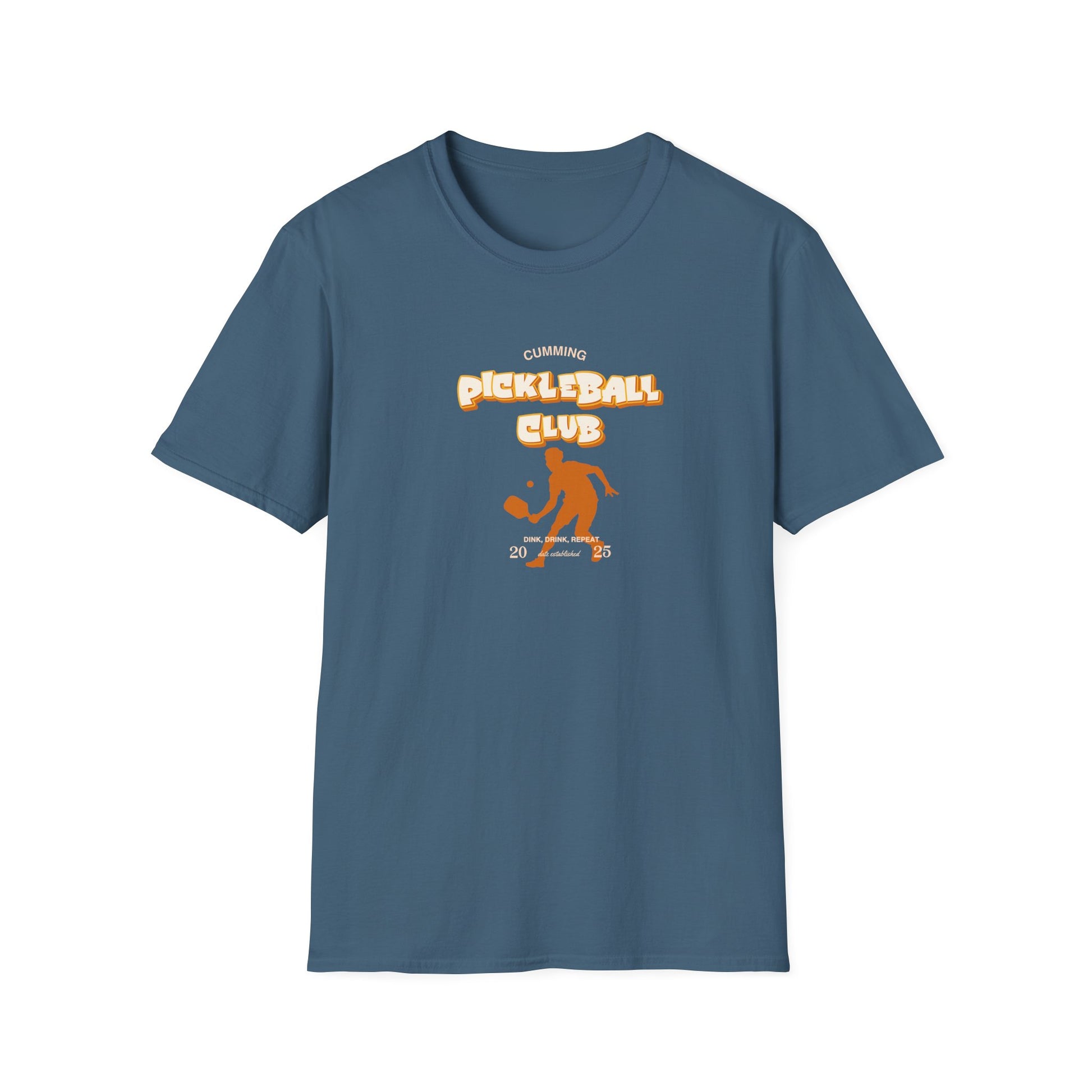 Pickleball Club Unisex Softstyle T-Shirt - Sporty & Fun Apparel for Pickleball Enthusiasts
