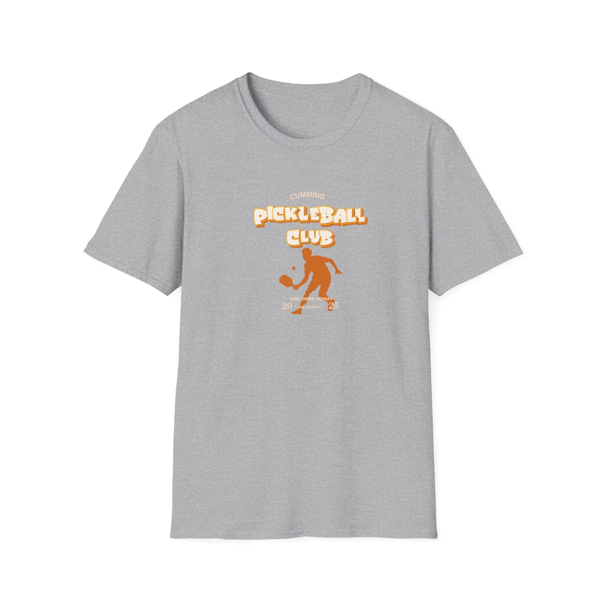 Pickleball Club Unisex Softstyle T-Shirt - Sporty & Fun Apparel for Pickleball Enthusiasts