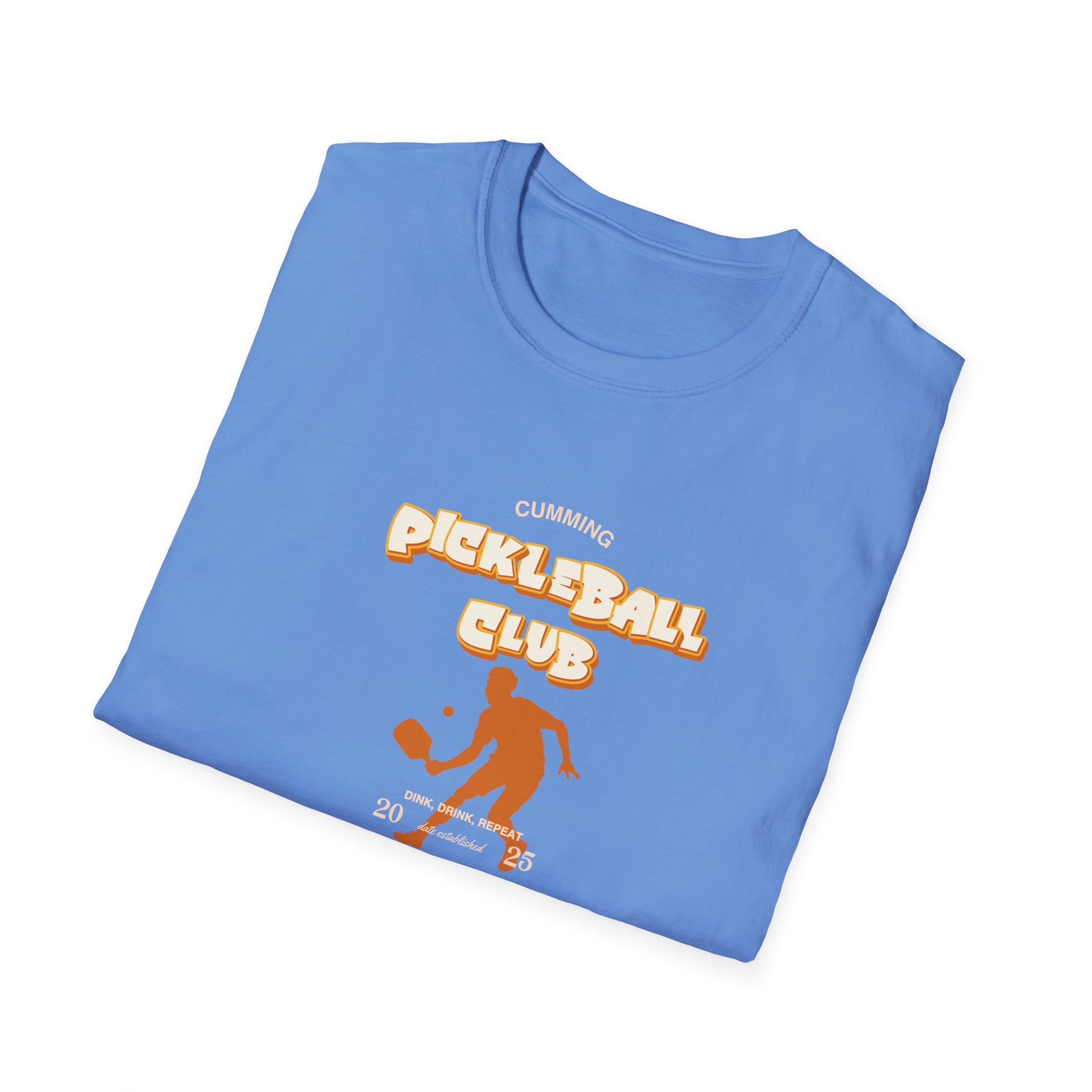 Pickleball Club Unisex Softstyle T-Shirt - Sporty & Fun Apparel for Pickleball Enthusiasts