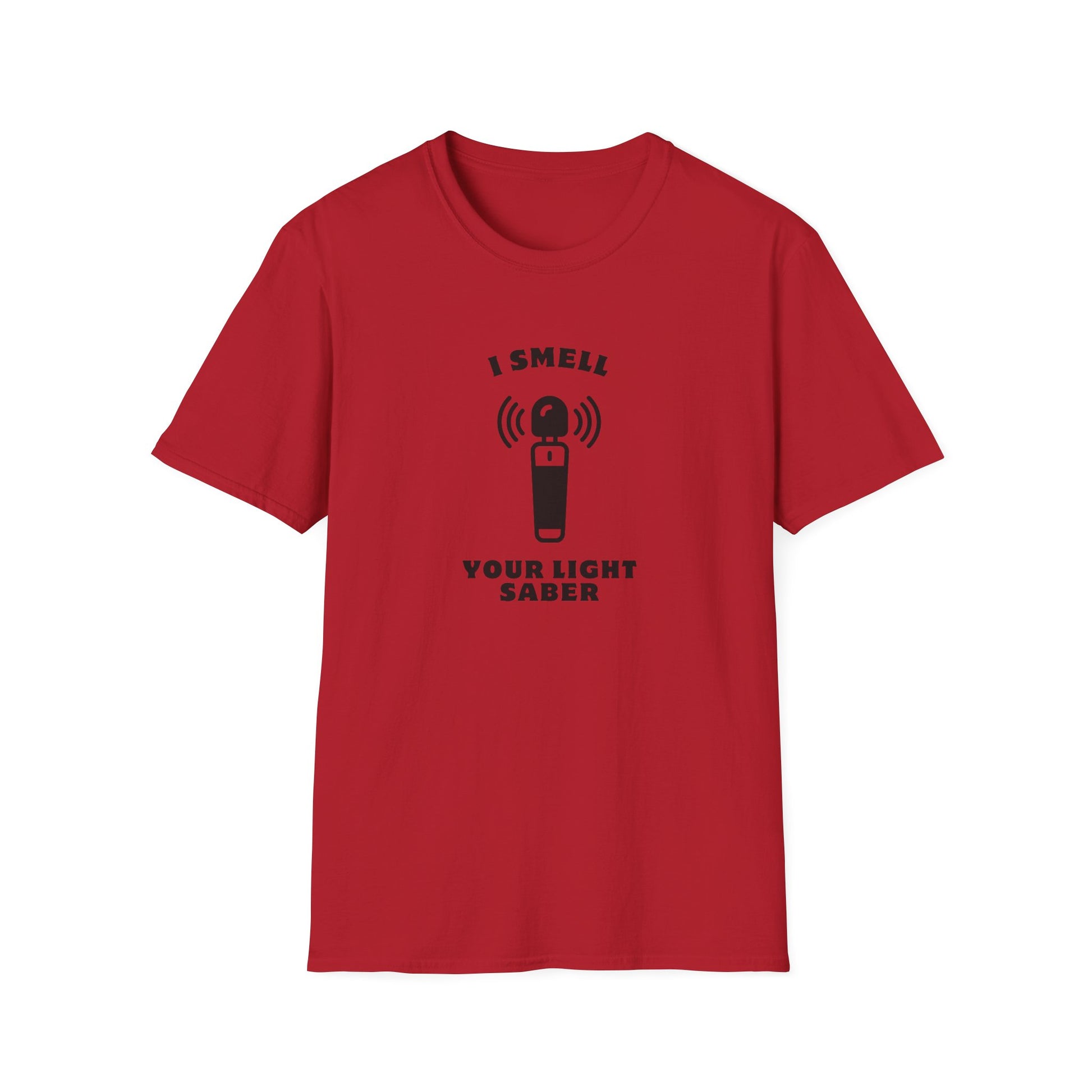 I Smell Your Light Saber Unisex T-Shirt | Fun Graphic Tee, Sci-Fi Humor Shirt, Gift for Star Wars Fans, Casual Wear, Joke Shirt