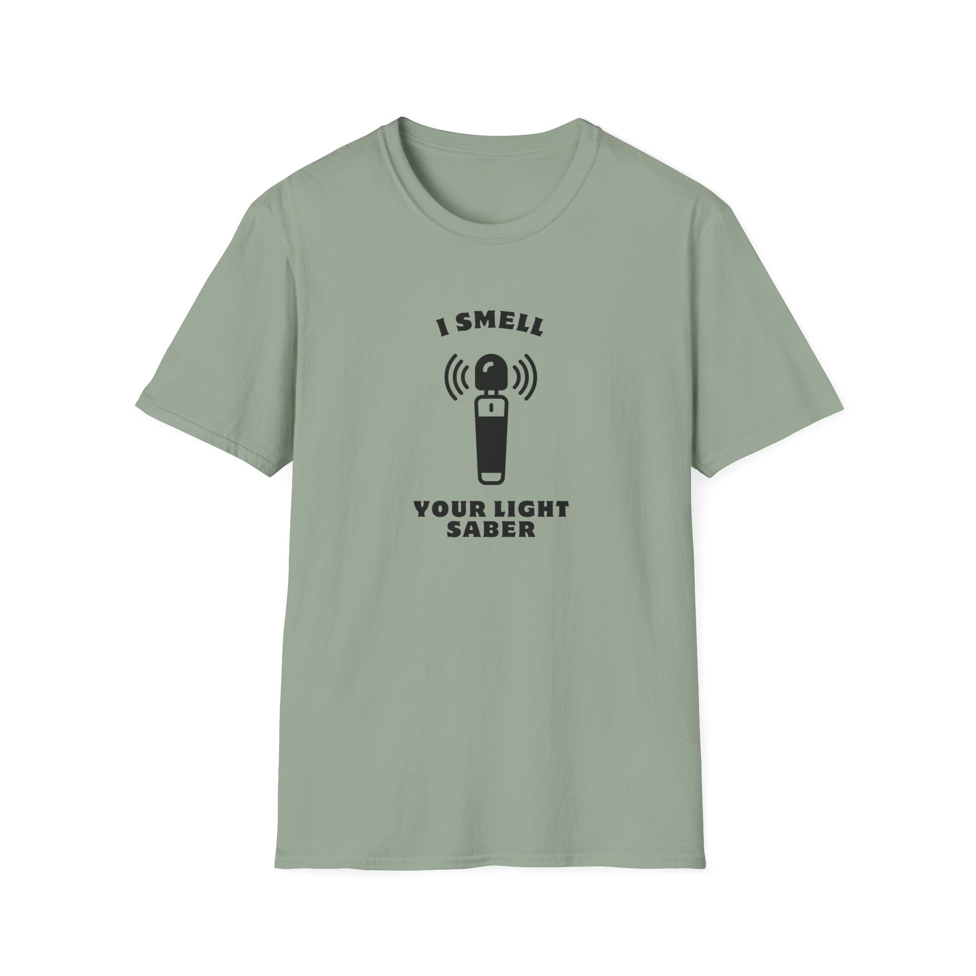 I Smell Your Light Saber Unisex T-Shirt | Fun Graphic Tee, Sci-Fi Humor Shirt, Gift for Star Wars Fans, Casual Wear, Joke Shirt