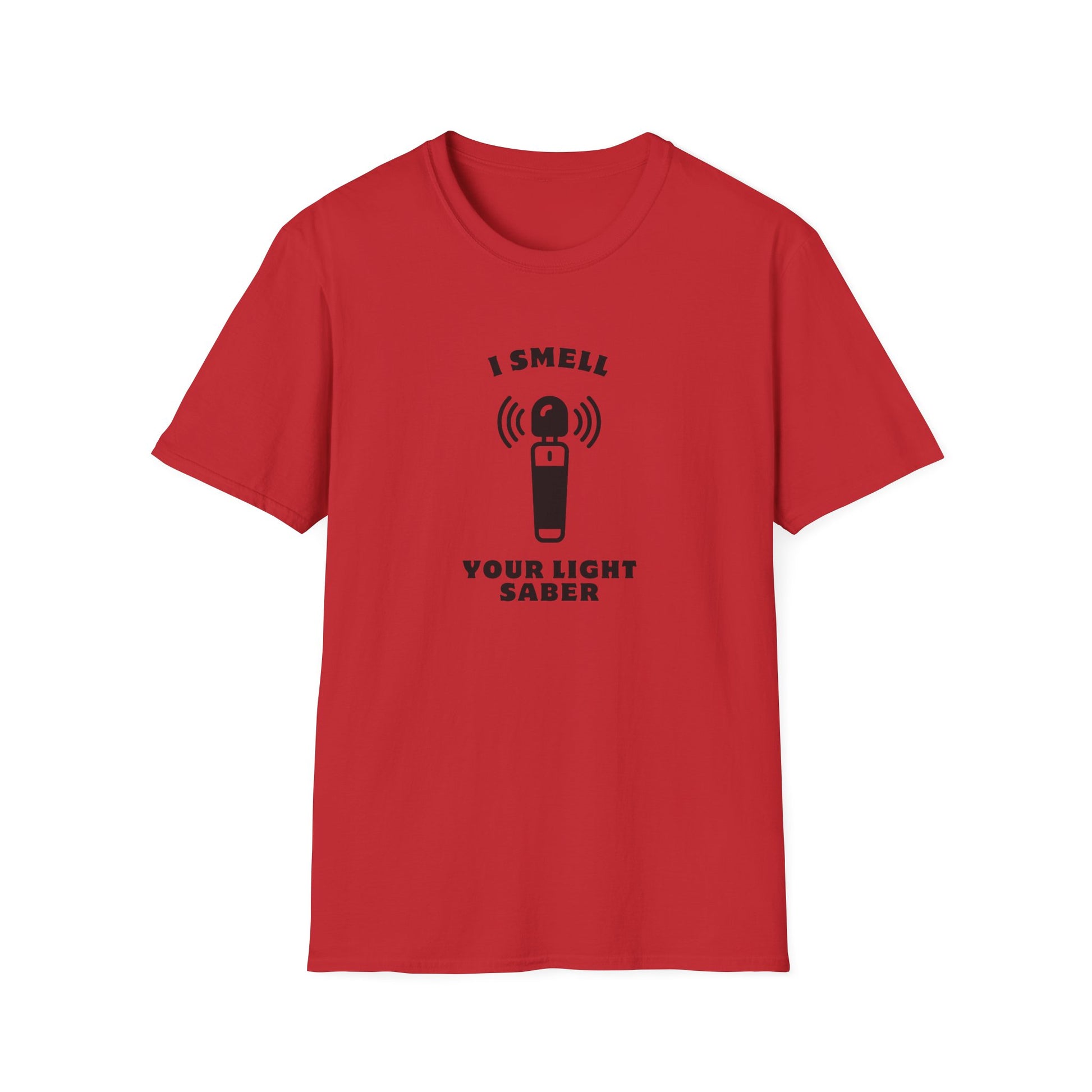I Smell Your Light Saber Unisex T-Shirt | Fun Graphic Tee, Sci-Fi Humor Shirt, Gift for Star Wars Fans, Casual Wear, Joke Shirt