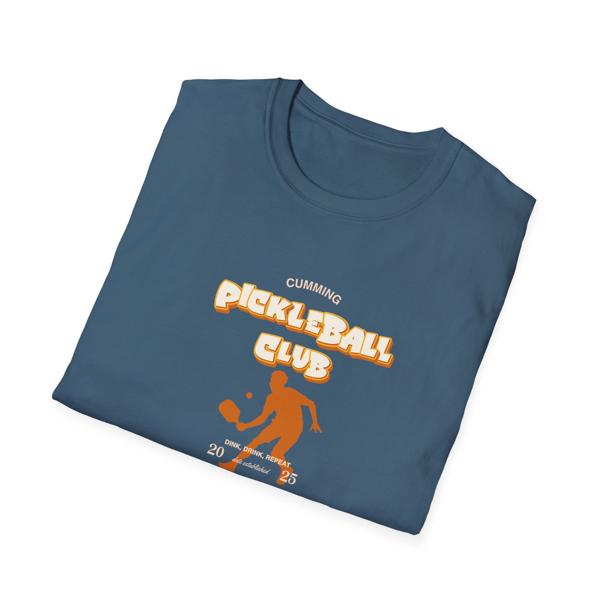 Pickleball Club Unisex Softstyle T-Shirt - Sporty & Fun Apparel for Pickleball Enthusiasts