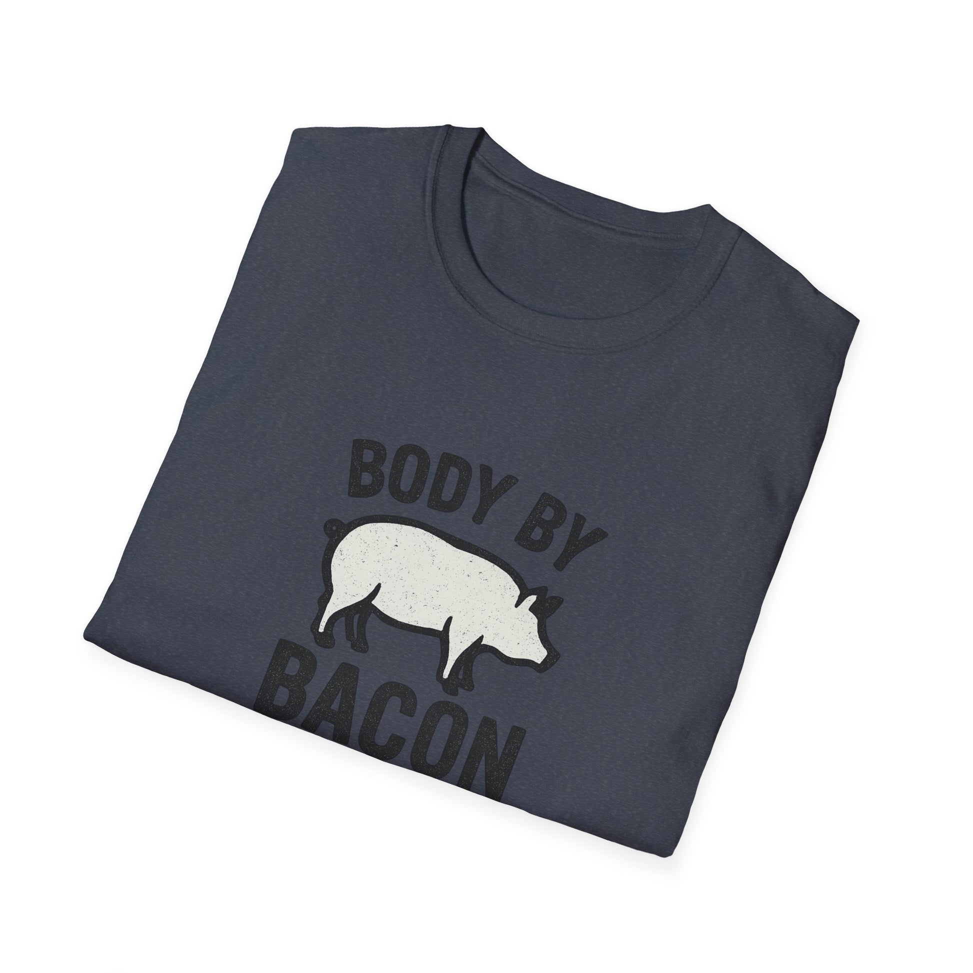 Body by Bacon Unisex T-Shirt, Casual Tee, Funny Gift, Foodie Apparel, Everyday Wear, Humor Shirt