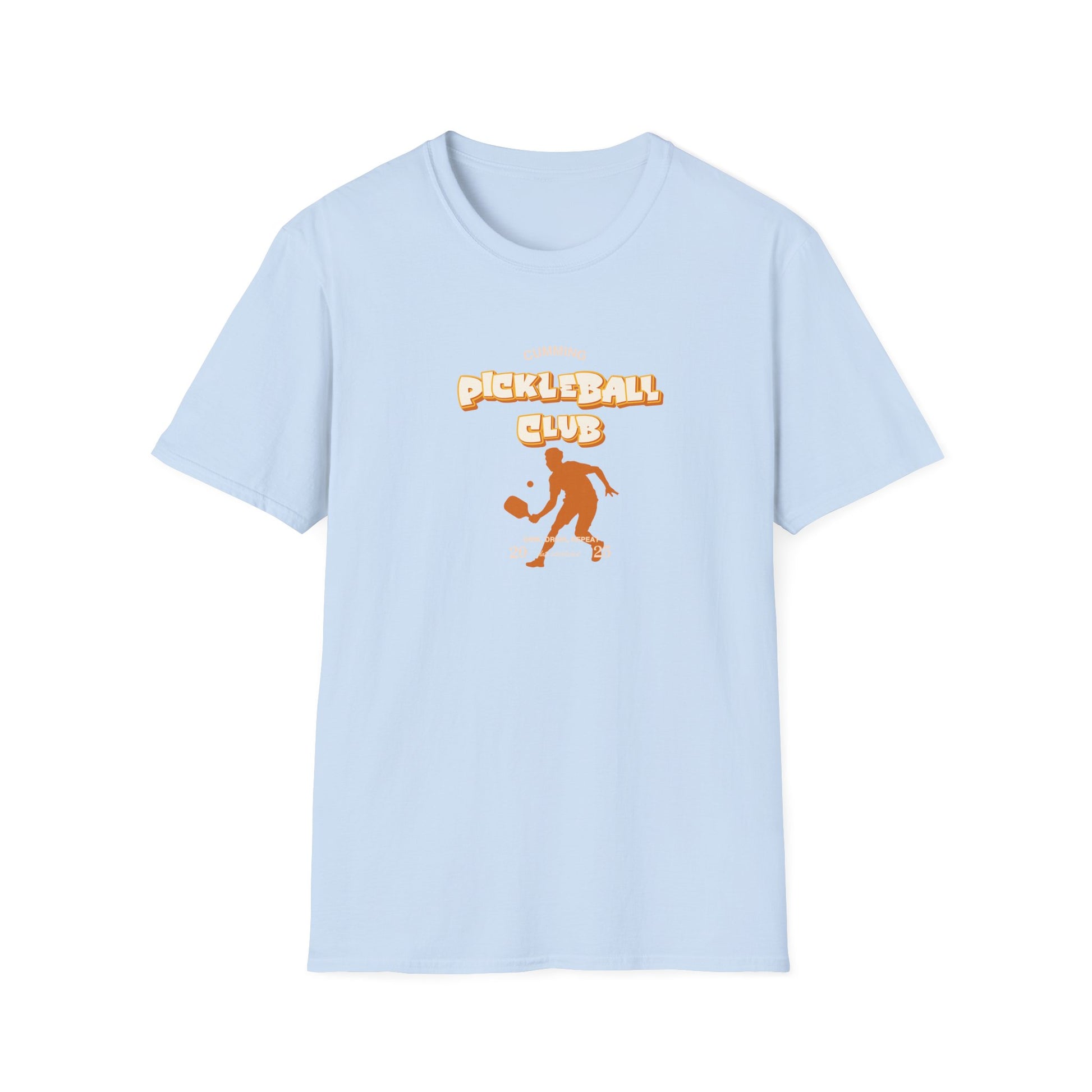 Pickleball Club Unisex Softstyle T-Shirt - Sporty & Fun Apparel for Pickleball Enthusiasts