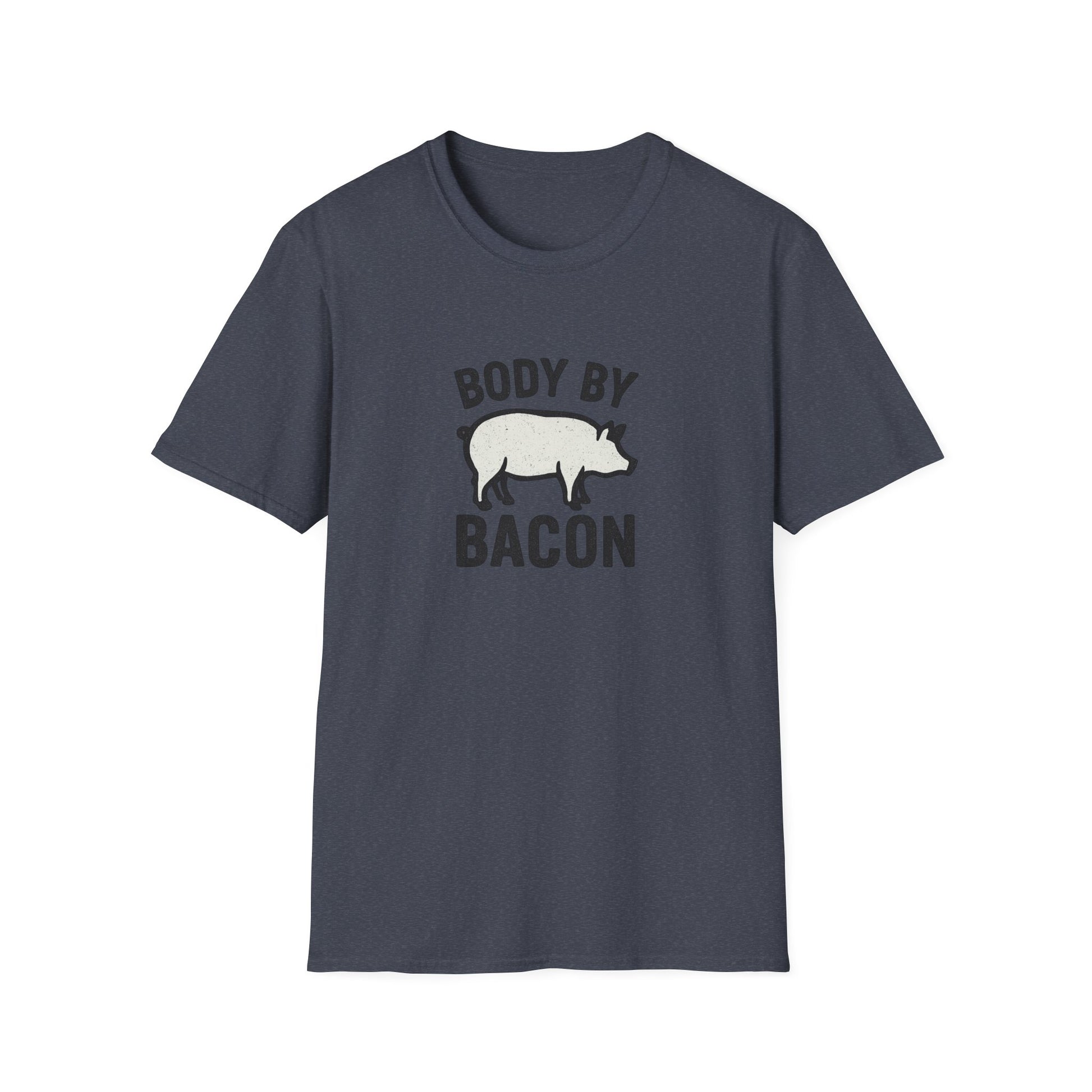 Body by Bacon Unisex T-Shirt, Casual Tee, Funny Gift, Foodie Apparel, Everyday Wear, Humor Shirt