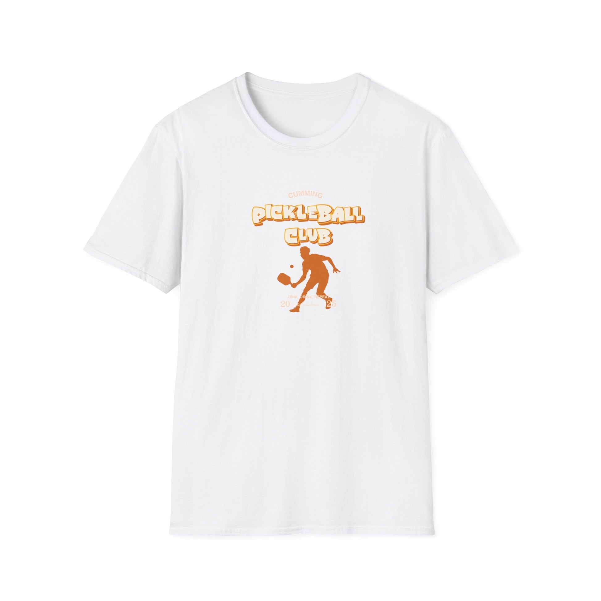 Pickleball Club Unisex Softstyle T-Shirt - Sporty & Fun Apparel for Pickleball Enthusiasts