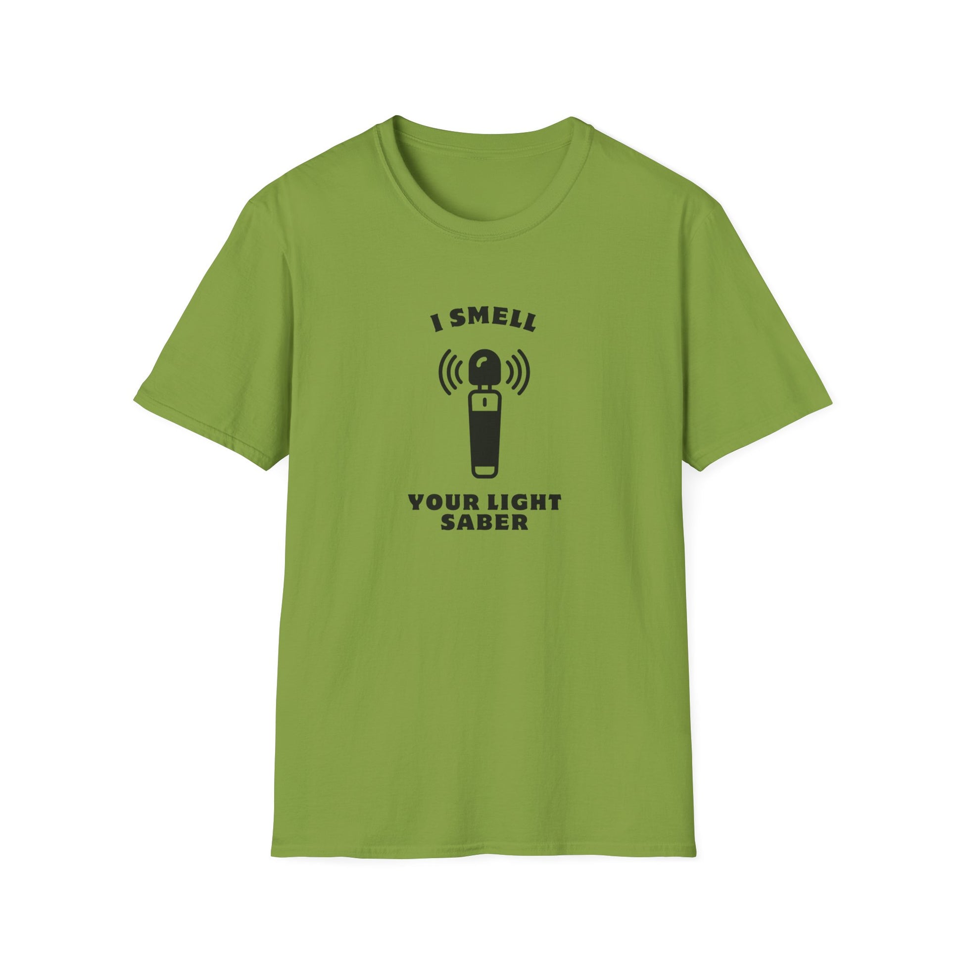 I Smell Your Light Saber Unisex T-Shirt | Fun Graphic Tee, Sci-Fi Humor Shirt, Gift for Star Wars Fans, Casual Wear, Joke Shirt