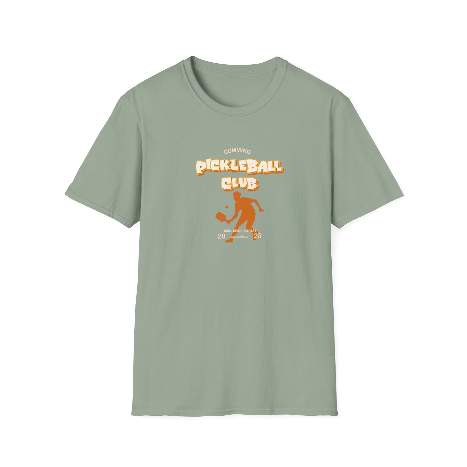 Pickleball Club Unisex Softstyle T-Shirt - Sporty & Fun Apparel for Pickleball Enthusiasts