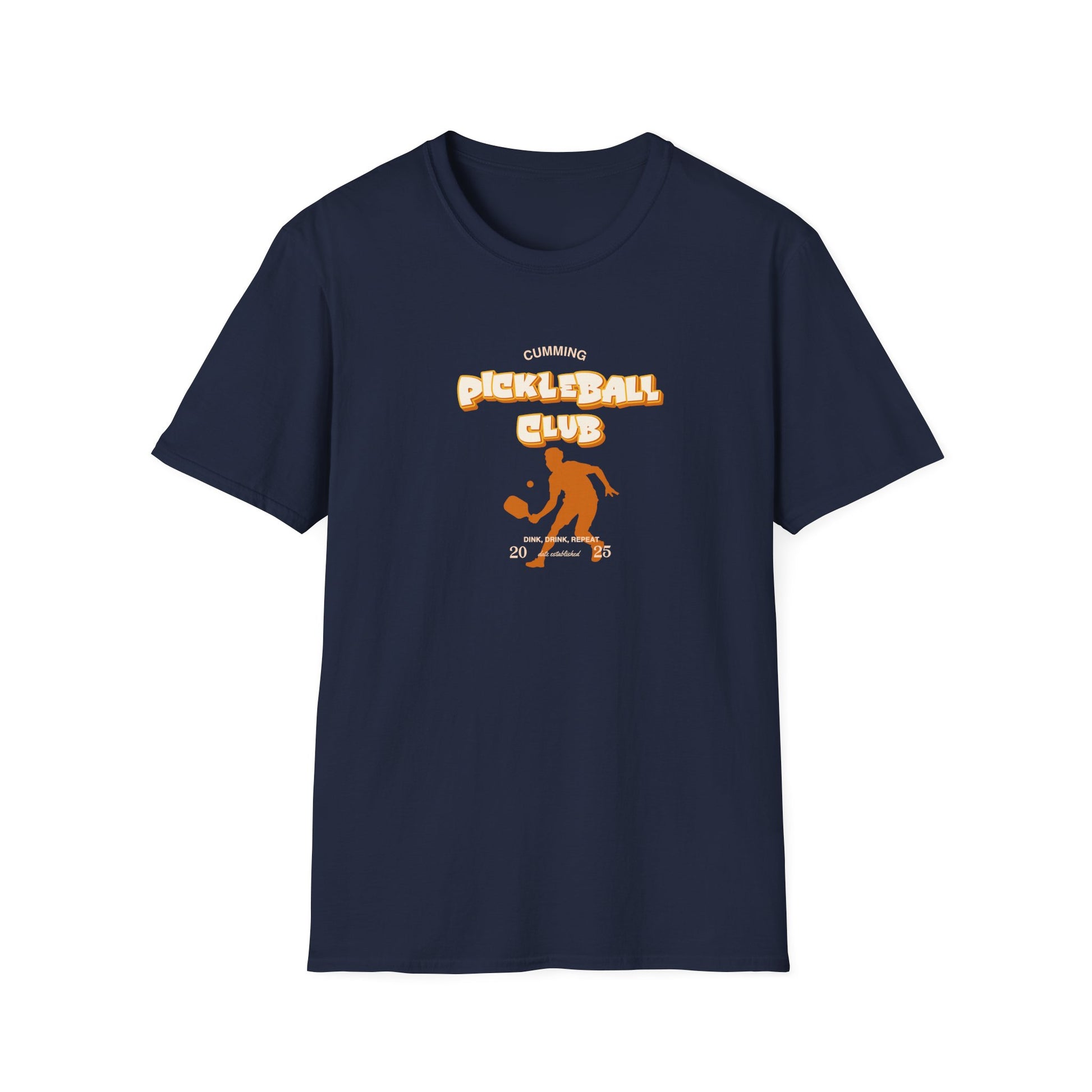 Pickleball Club Unisex Softstyle T-Shirt - Sporty & Fun Apparel for Pickleball Enthusiasts