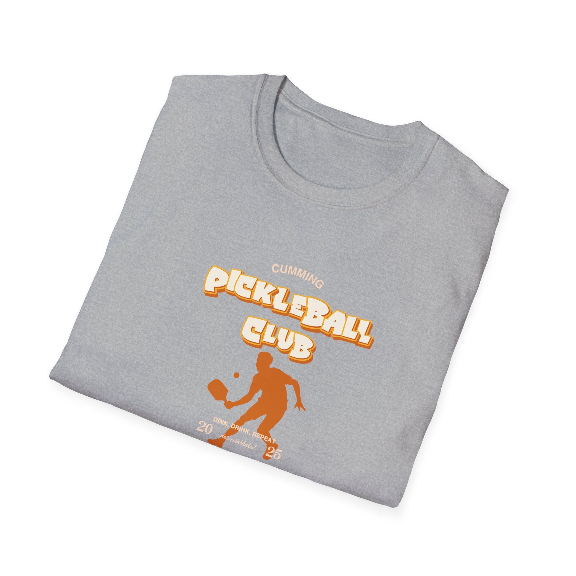 Pickleball Club Unisex Softstyle T-Shirt - Sporty & Fun Apparel for Pickleball Enthusiasts