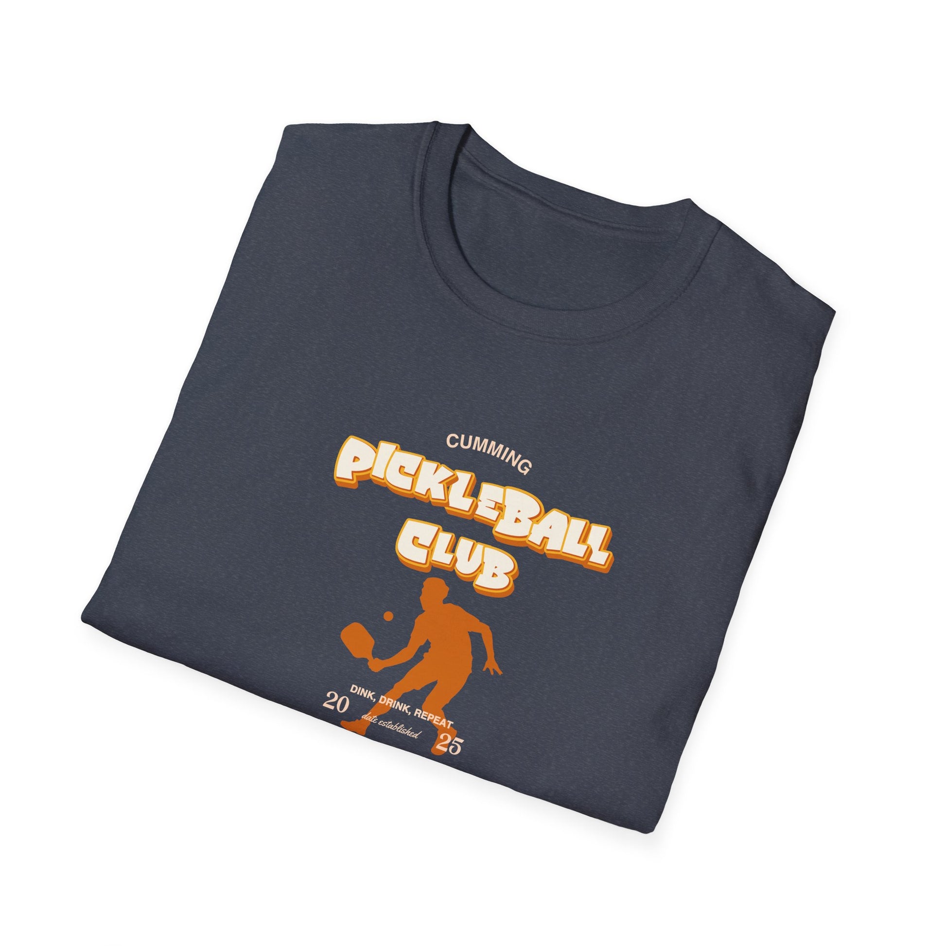Pickleball Club Unisex Softstyle T-Shirt - Sporty & Fun Apparel for Pickleball Enthusiasts