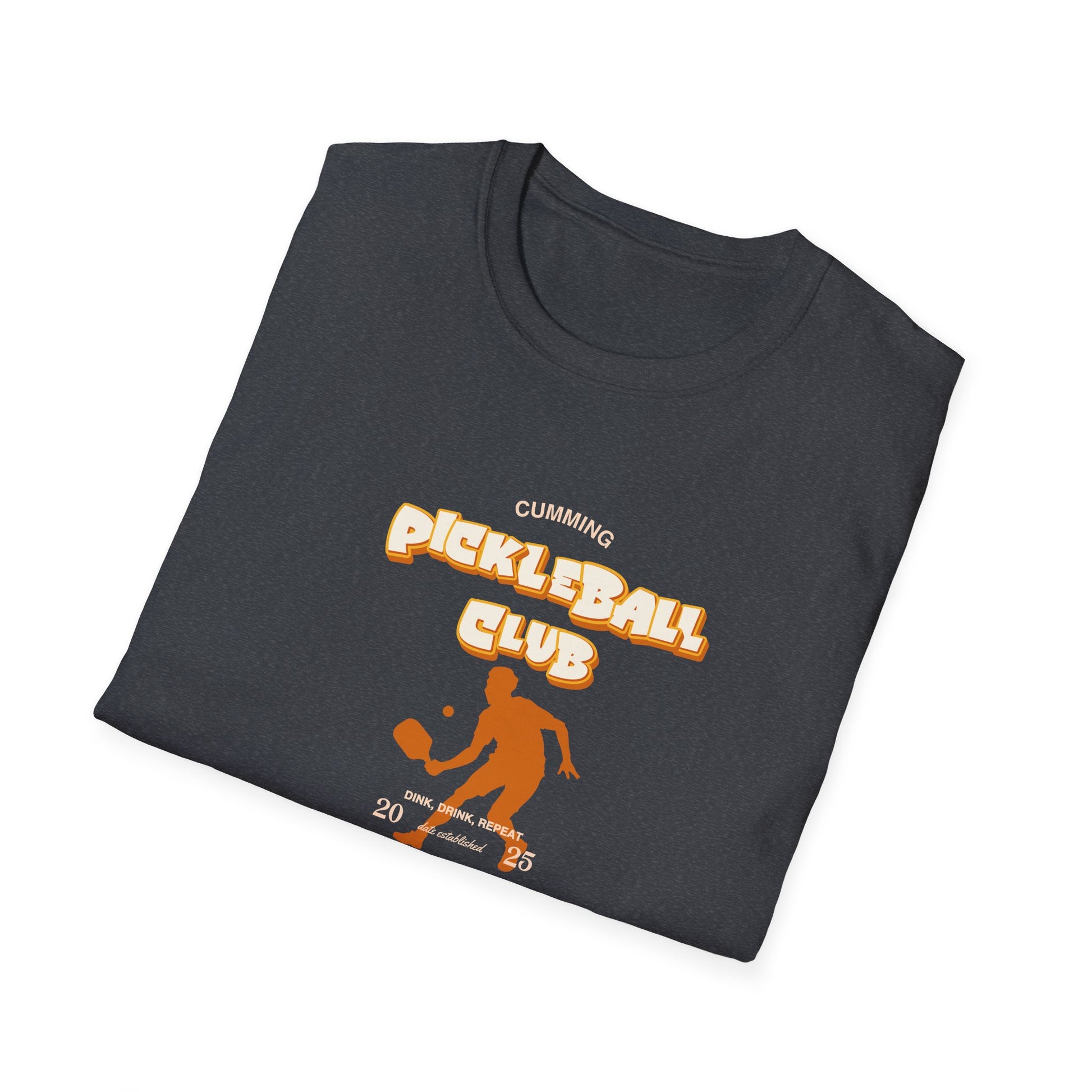Pickleball Club Unisex Softstyle T-Shirt - Sporty & Fun Apparel for Pickleball Enthusiasts