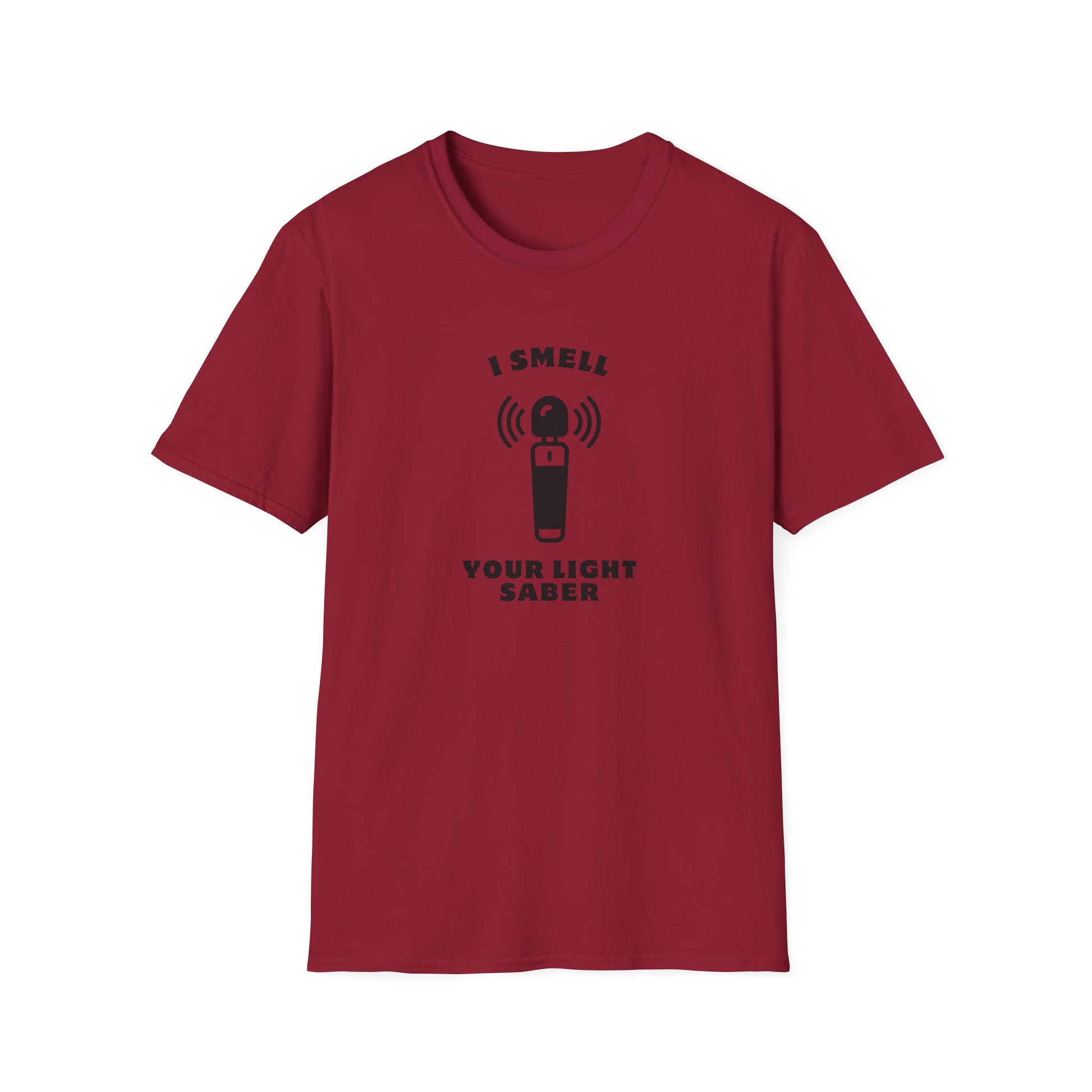 I Smell Your Light Saber Unisex T-Shirt | Fun Graphic Tee, Sci-Fi Humor Shirt, Gift for Star Wars Fans, Casual Wear, Joke Shirt