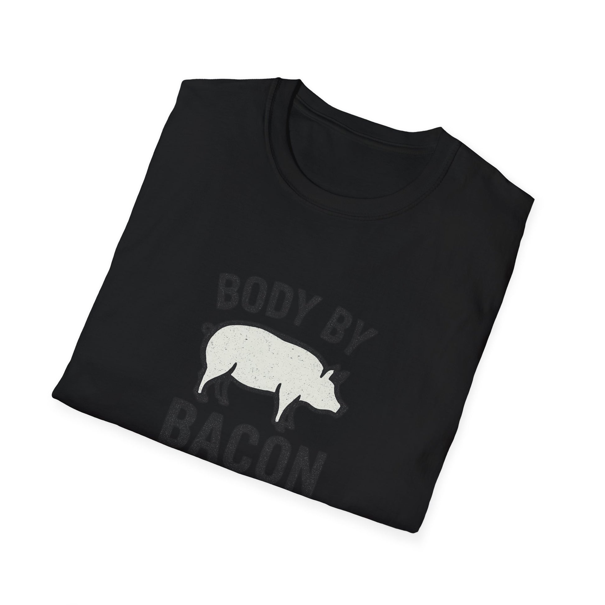Body by Bacon Unisex T-Shirt, Casual Tee, Funny Gift, Foodie Apparel, Everyday Wear, Humor Shirt