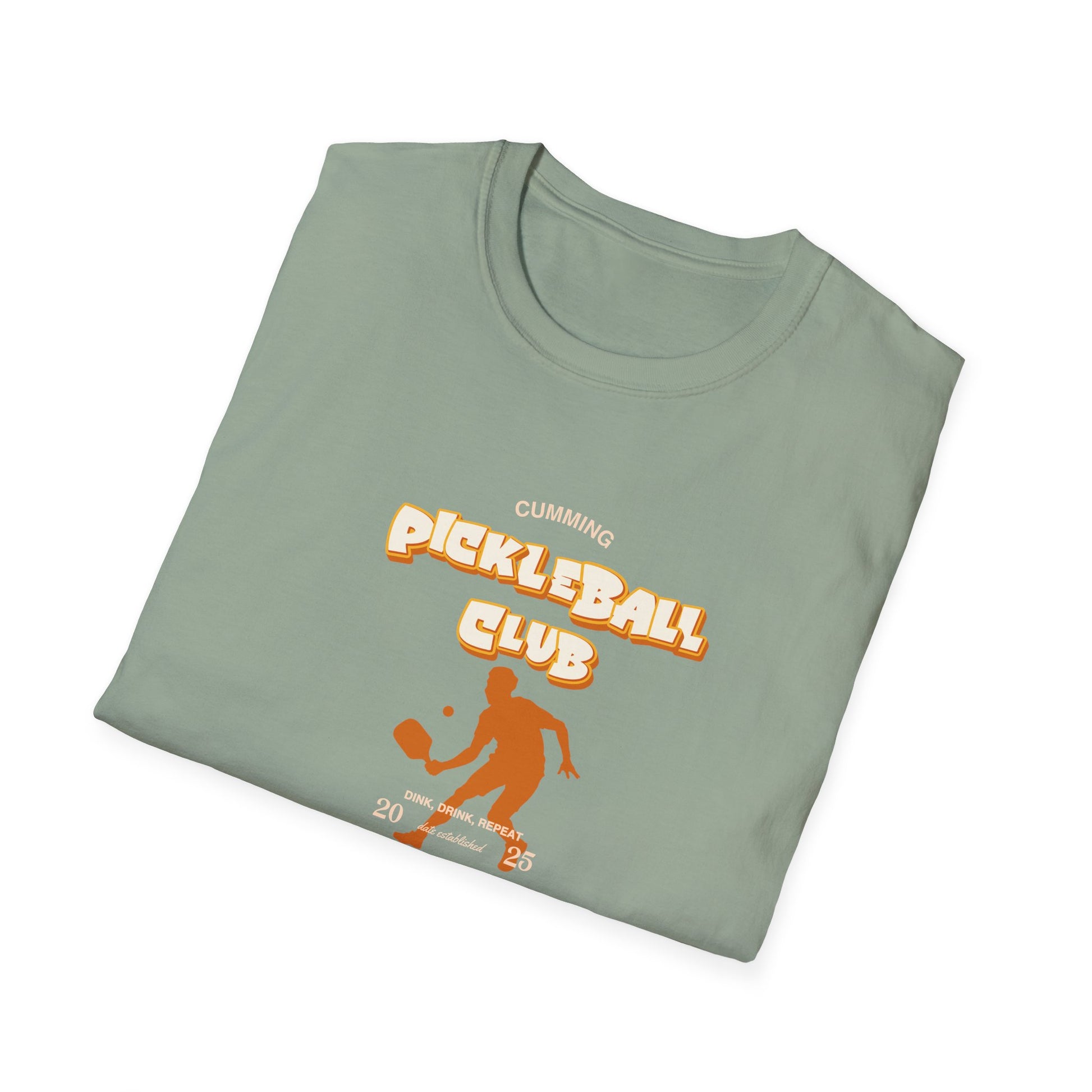 Pickleball Club Unisex Softstyle T-Shirt - Sporty & Fun Apparel for Pickleball Enthusiasts