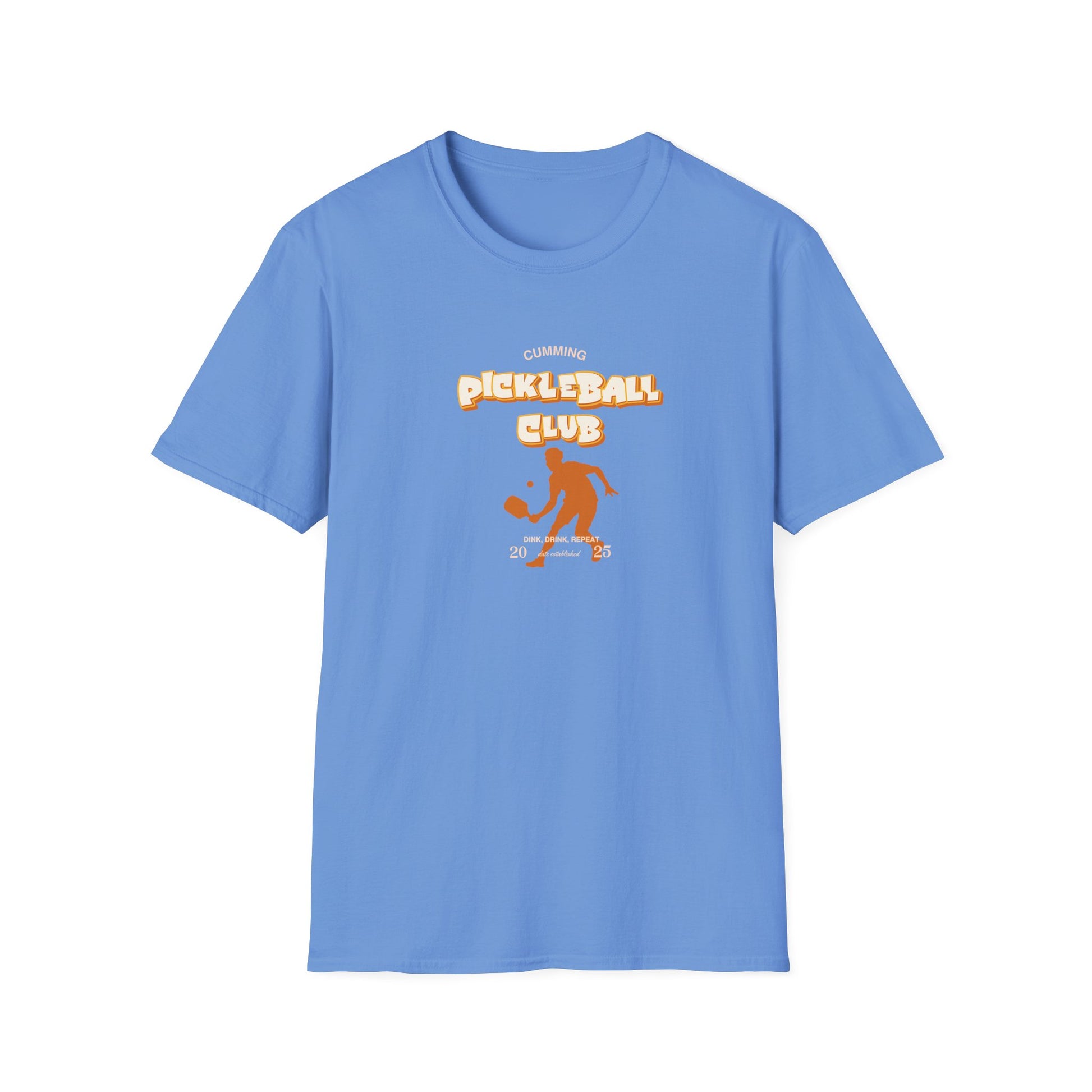 Pickleball Club Unisex Softstyle T-Shirt - Sporty & Fun Apparel for Pickleball Enthusiasts
